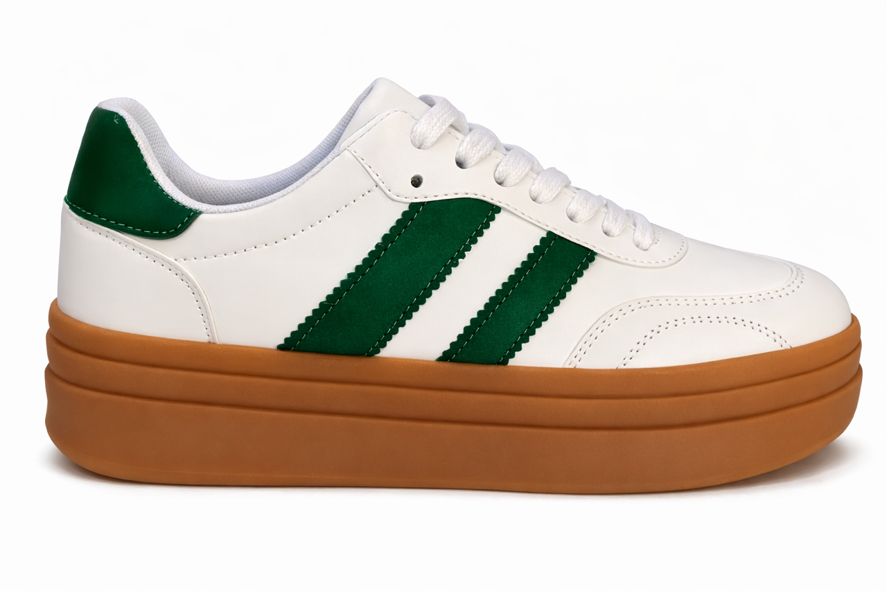 Angel Platform Sneaker - Green