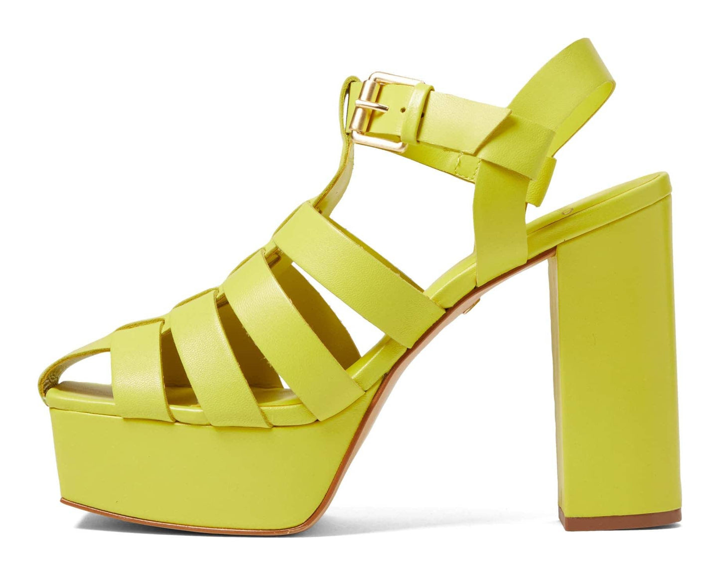 RiRi Platform Sandal - Lemon