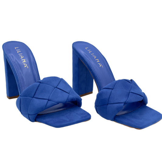 KiKi Mules - Royal Blue