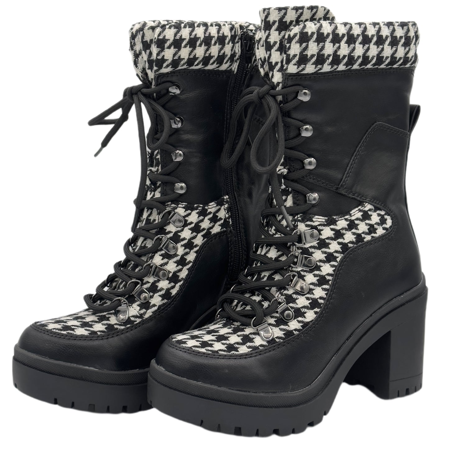 Muff Bootie - Black & White